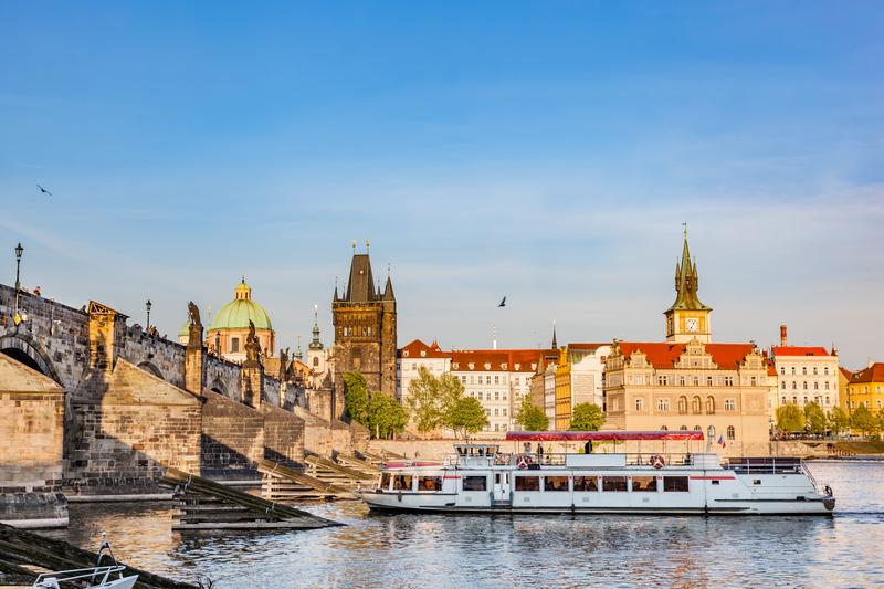 Cruise on the Prague River